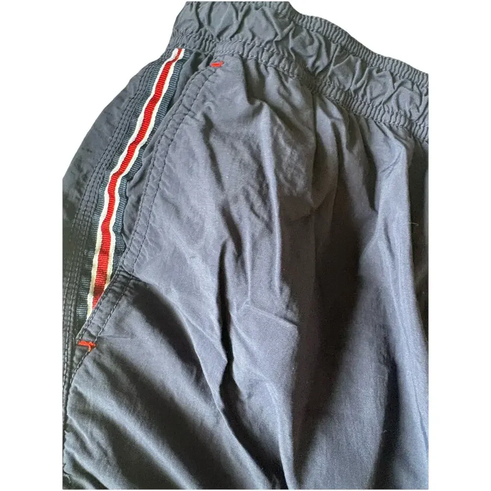 TOMMY HILFIGER Vintage Mens Swim Trunks Drawstring Mesh lining Sz XL Pockets
